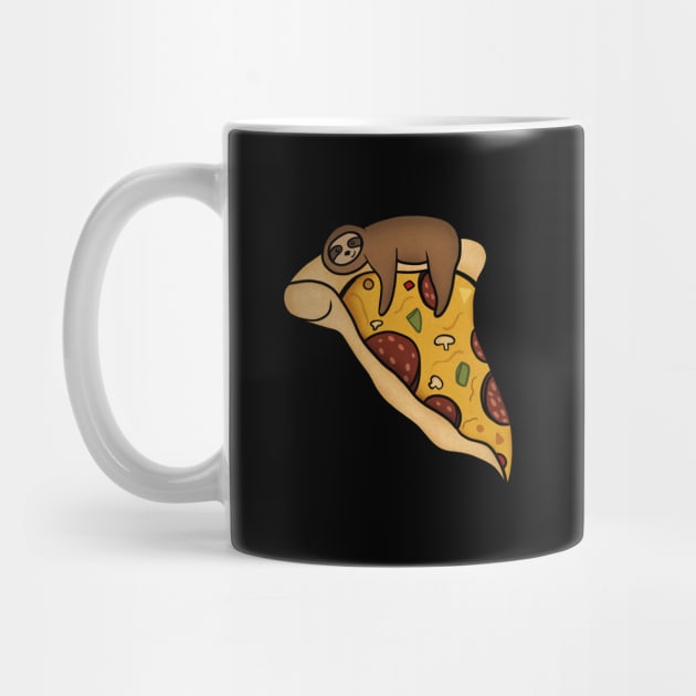 Pizza Sloth, Pizza Slice by dukito